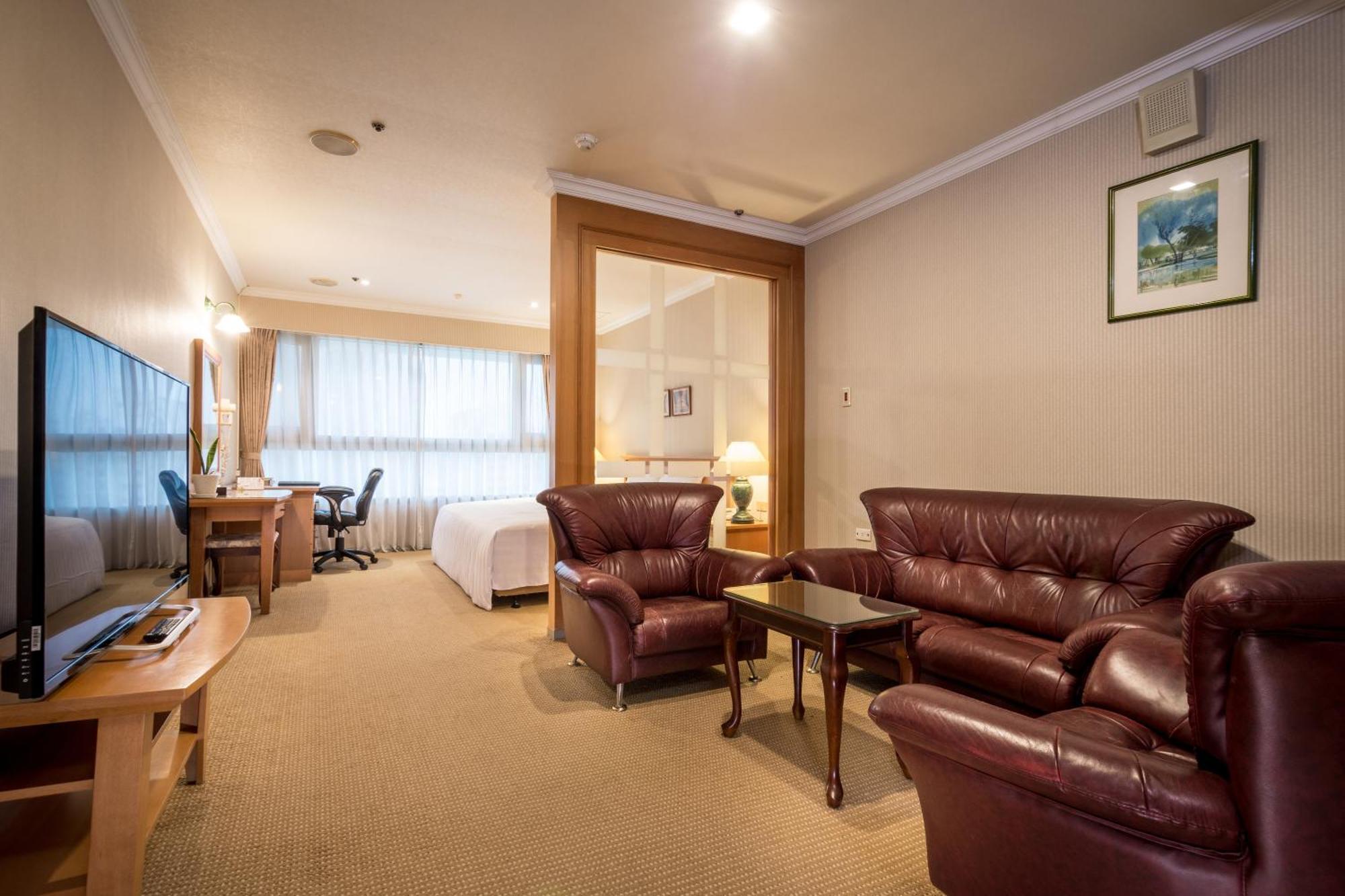 Formosa Corridor Hotel Taichung Rum bild