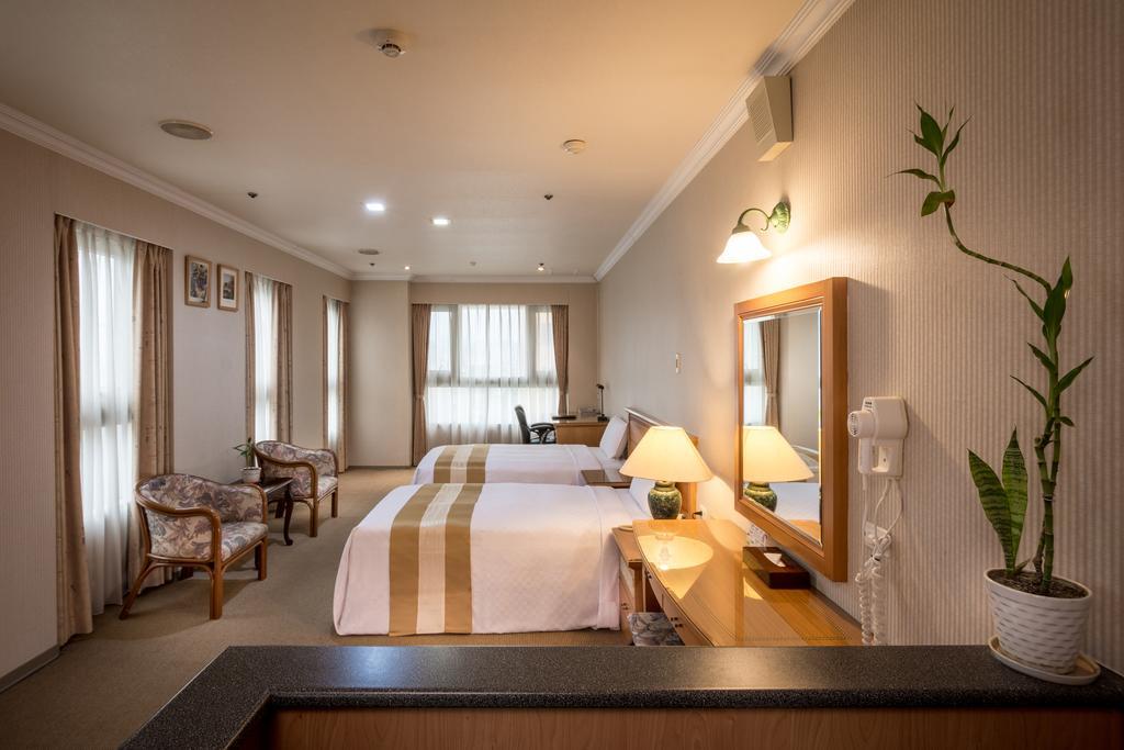 Formosa Corridor Hotel Taichung Rum bild
